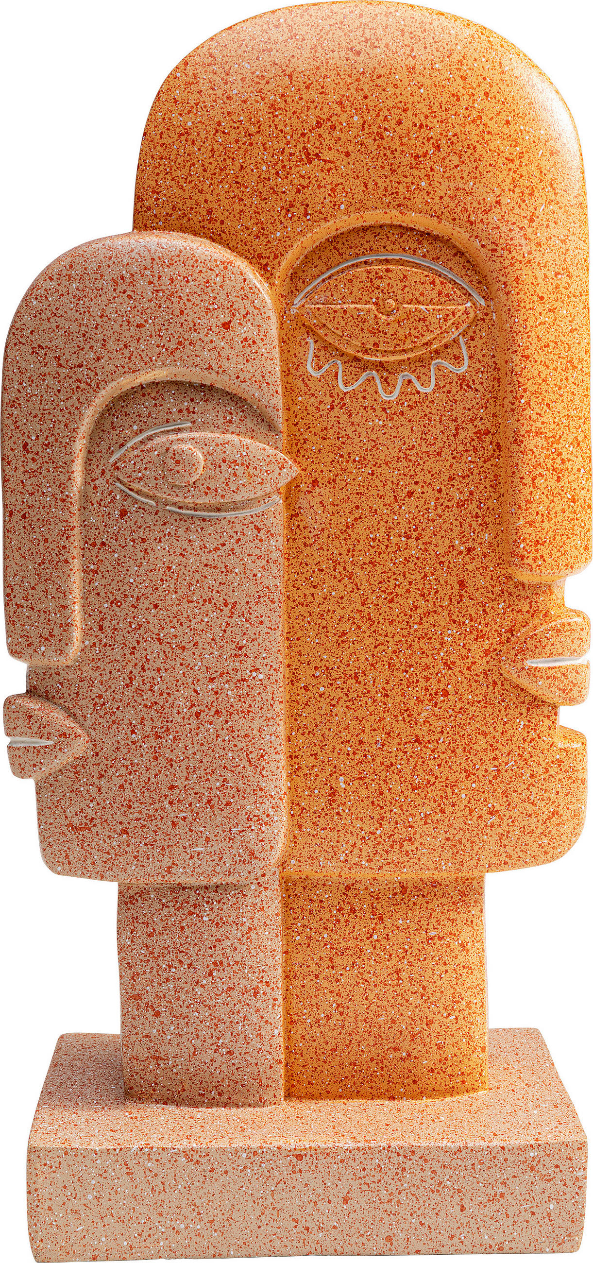 SKULPTUR - Braun, MODERN, Kunststoff (14/28/8cm) - Ambia Home