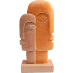 SKULPTUR - Braun, MODERN, Kunststoff (14/28/8cm) - Ambia Home