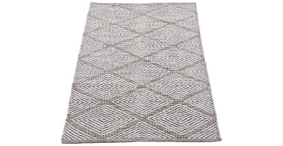 FLECKERLTEPPICH 60/120 cm Diamant Grey Grau - Grau, Design, Textil (60/120cm) - Boxxx