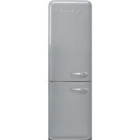 KÜHL-GEFRIER-KOMBINATION 60/196,8/72,8 cm FAB32LSV5  - Silberfarben, Basics, Metall (60/196,8/72,8cm) - SMEG