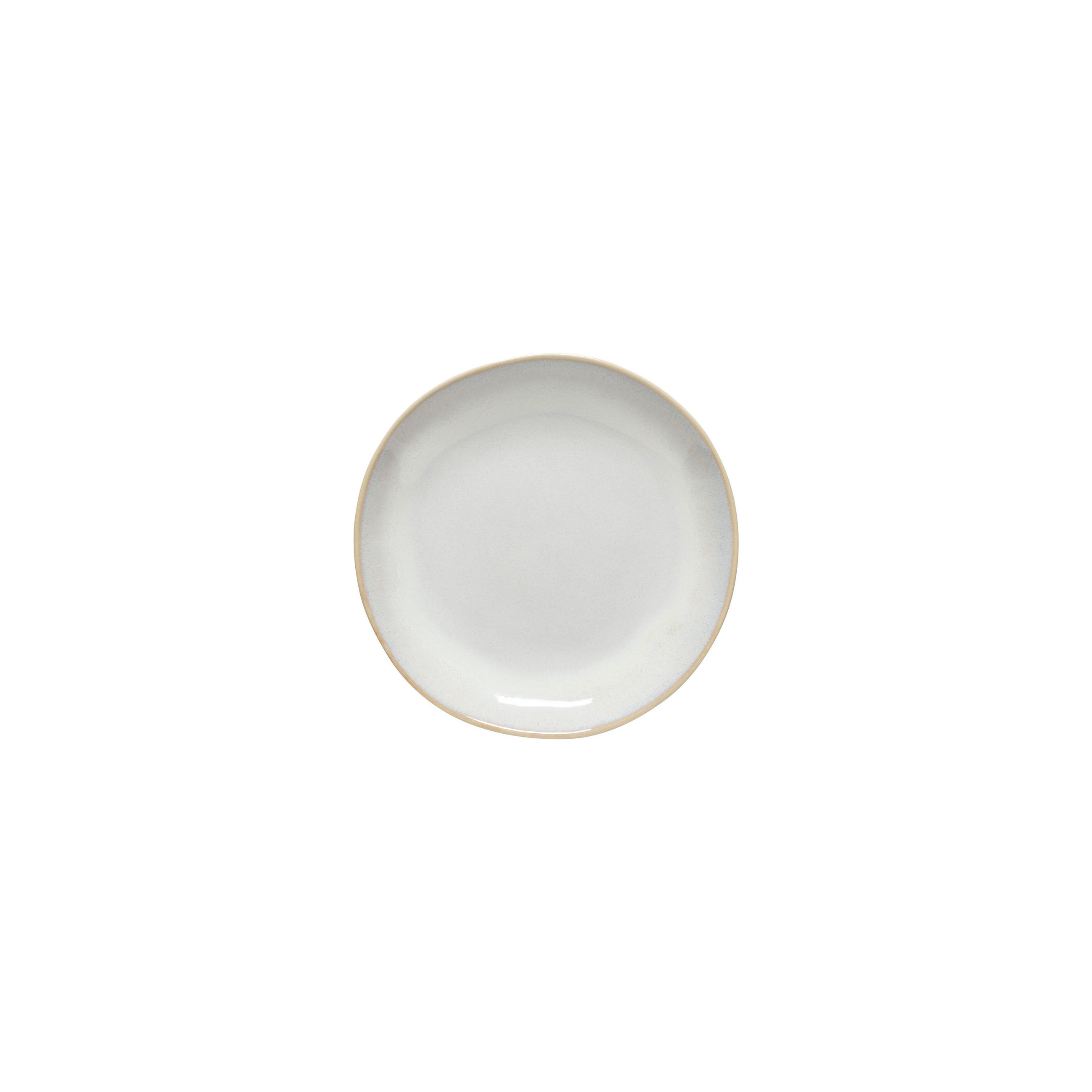 APERITIFTELLERSET 6ER SET BRISA 6-teilig  - Weiß Hochglanz/Perlmutt, Basics, Keramik (15cm) - Costa Nova
