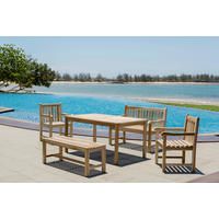 GARTENTISCH 150/90/75 cm Holz rechteckig  - Naturfarben, Natur, Holz (150/90/75cm) - Livetastic