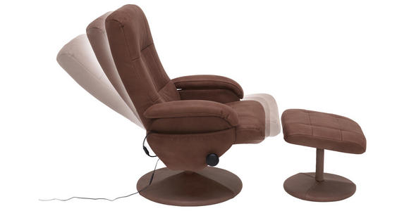 RELAXSESSELSET in Textil Braun - Braun, Design, Textil (72/93/85cm) - Cantus
