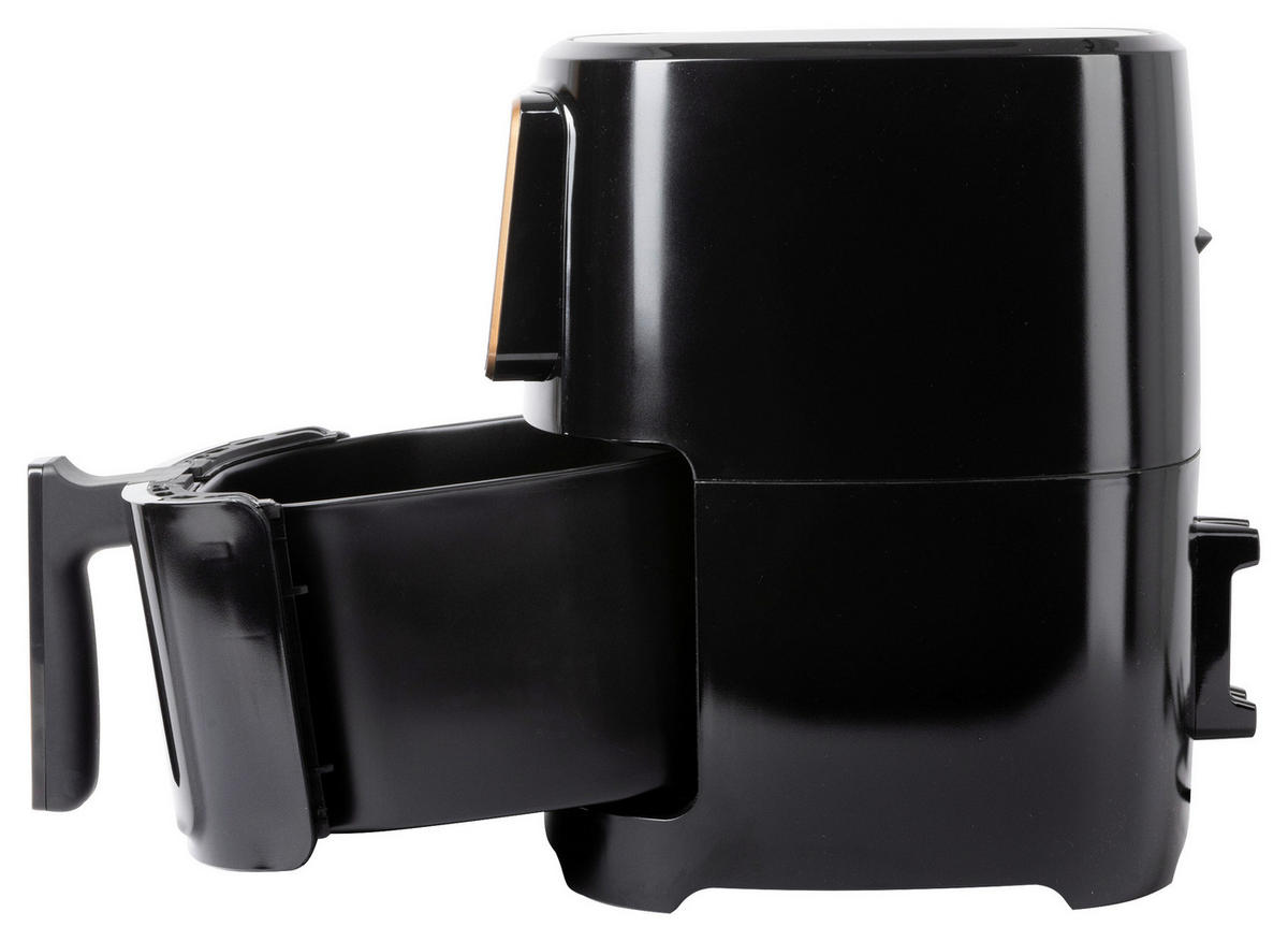 HEIßLUFTFRITTEUSE 6.9 L  - Schwarz, Basics, Kunststoff (6.9l) - Atrigo