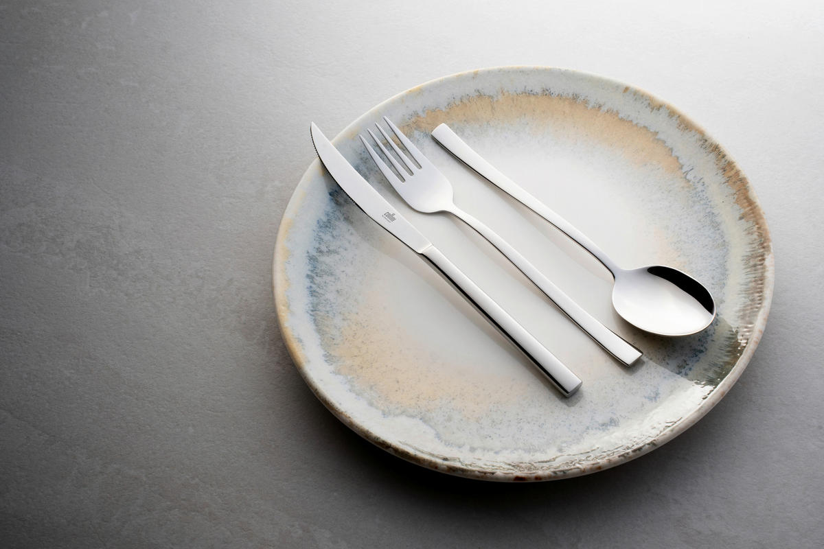 BESTECKSET OTTO  24-teilig  - Silberfarben, Basics, Metall (30/26/5null) - Collini