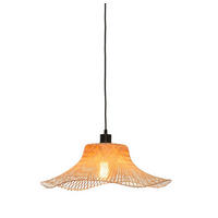 HÄNGELEUCHTE 50/50/15 cm    - Naturfarben, Trend (50/50/15cm) - Good & Mojo
