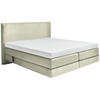 BOXSPRINGBETT 160/200 cm  in Ecru  - Ecru, KONVENTIONELL, Holz/Textil (160/200cm) - Dieter Knoll