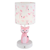 LED-TISCHLEUCHTE 15/33,5 cm   - Pink/Weiß, Trend, Keramik/Kunststoff (15/33,5cm) - Globo
