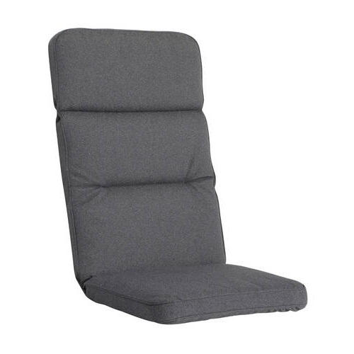 SESSELAUFLAGE Uni  - Dunkelgrau, Basics, Textil (50/10/120cm)