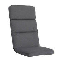 SESSELAUFLAGE Uni  - Dunkelgrau, Basics, Textil (50/10/120cm)