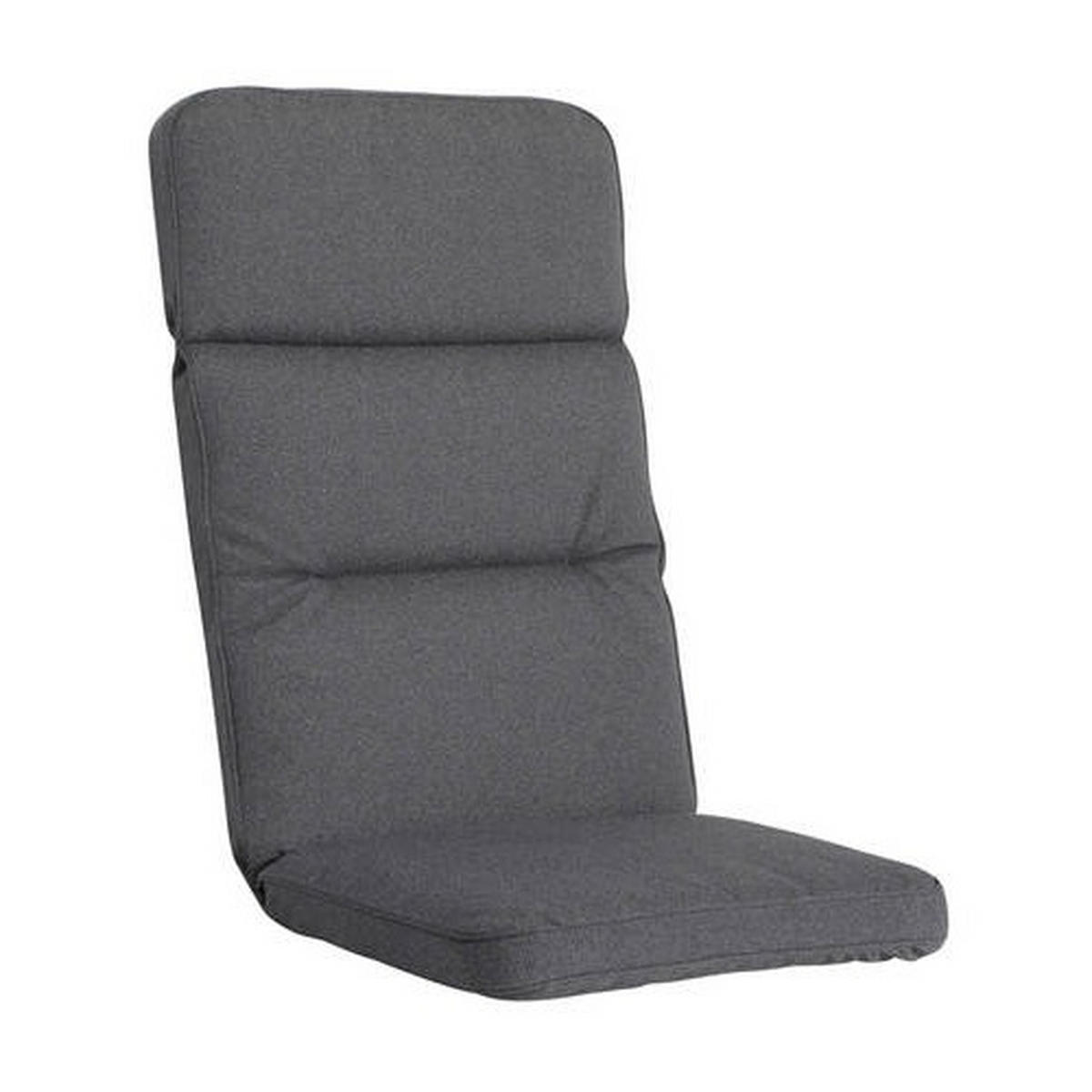 SESSELAUFLAGE Uni  - Dunkelgrau, Basics, Textil (50/10/120cm)