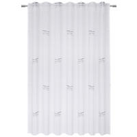 GOTOVA ZAVESA siva, bela - siva/bela, Konvencionalno, tekstil (140/160cm) - Esposa