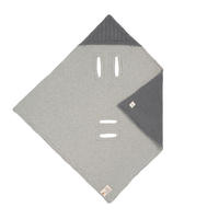 EINSCHLAGDECKE      - Anthrazit/Grau, Basics, Textil (78/0,5/78cm) - Lässig