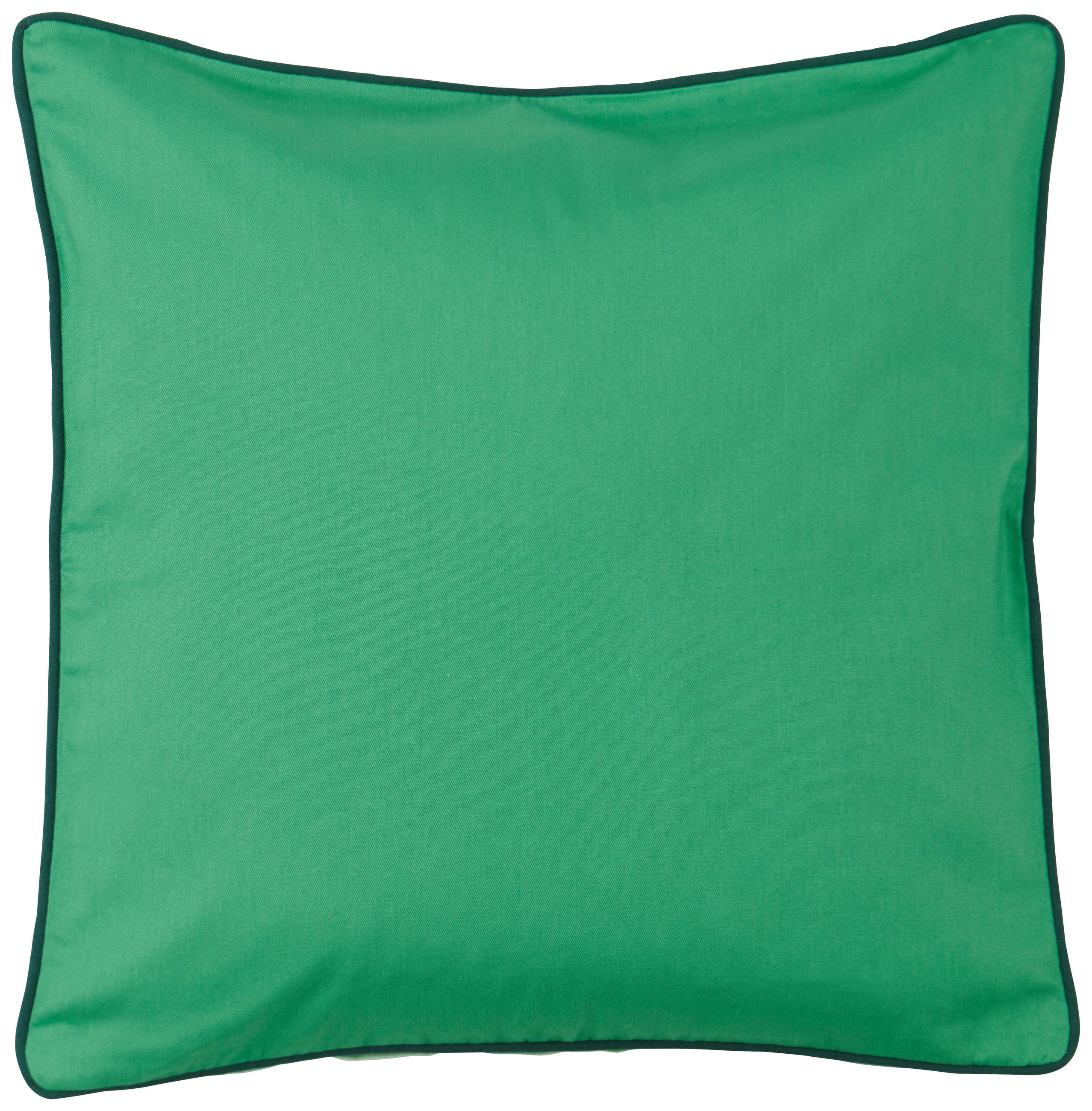 ZIERKISSEN  45/45 cm   - Pastellgrün/Schwarz, Basics, Textil (45/45cm) - Novel