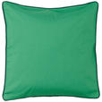 ZIERKISSEN  45/45 cm   - Pastellgrün/Schwarz, Basics, Textil (45/45cm) - Novel