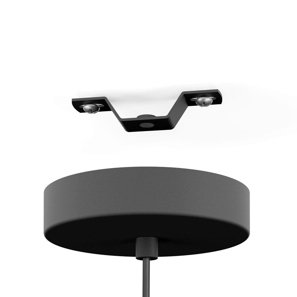 HÄNGELEUCHTE 33/110 cm  - Schwarz, KONVENTIONELL, Metall (33/110cm) - Eglo