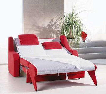 Schlafsofa In Textil Rot Online Kaufen Xxxlutz