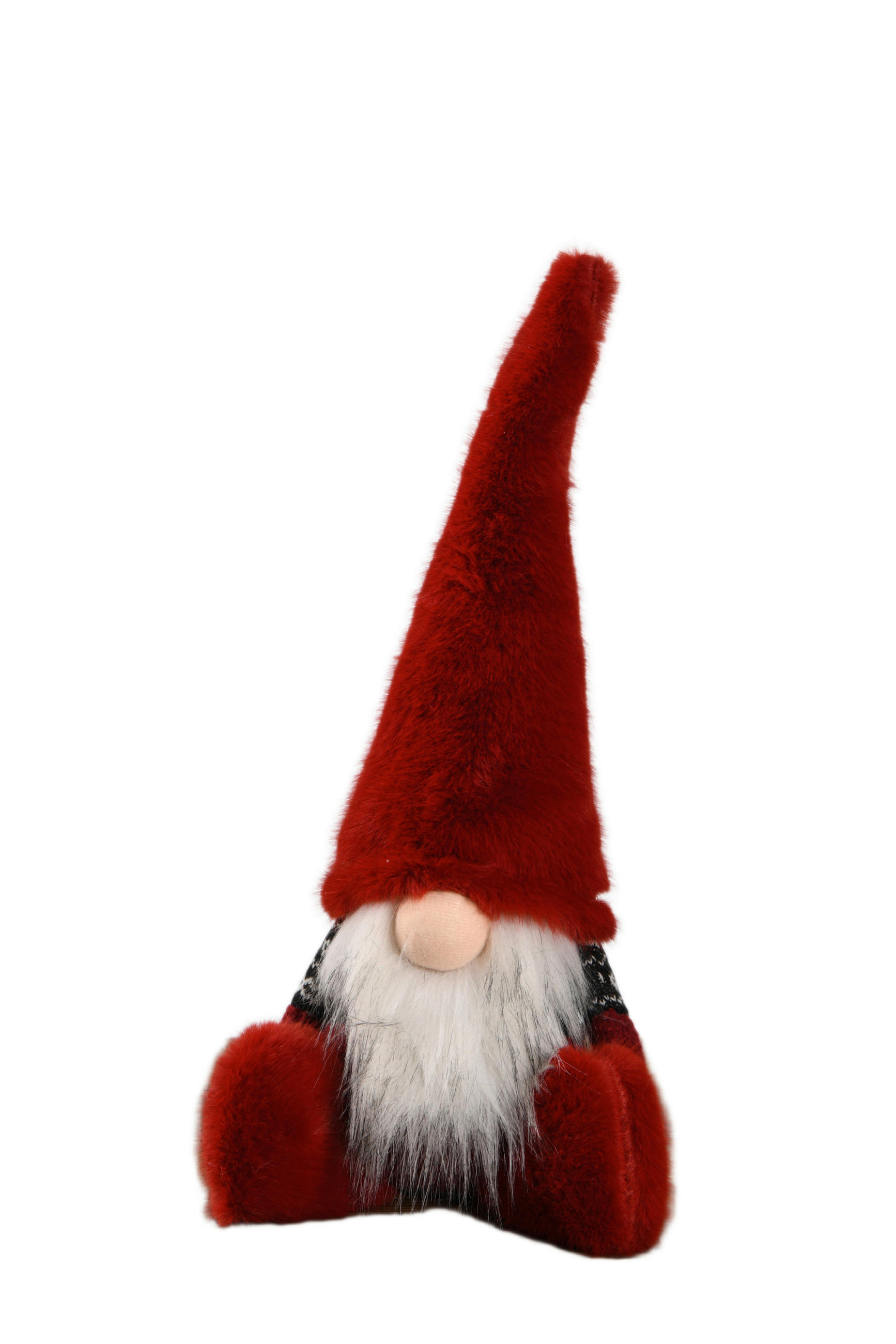 MANÓ - fekete/piros, Lifestyle, műanyag (15/37/14cm) - X-Mas
