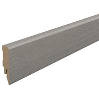 SOCKELLEISTE Eiche dunkelgrau Dunkelgrau  - Dunkelgrau, KONVENTIONELL, Holzwerkstoff (240/1.4/5.8cm) - Egger Holzwerkstoffe