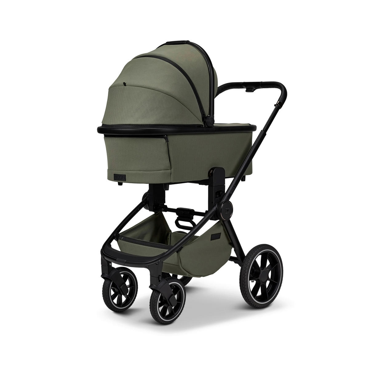 KOMBINIRANA DJEČJA KOLICA  Resea+  - maslinasto zelena/crna, Basics, tekstil (98.5/58/122cm) - Moon