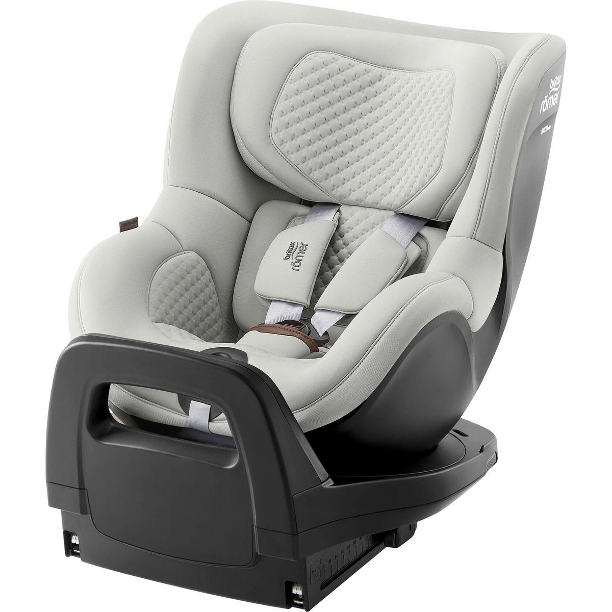 REBOARDER-KINDERSITZ Dualfix Pro M  - Greige/Hellgrau, Basics, Kunststoff/Textil (44/48/74cm) - Britax Römer