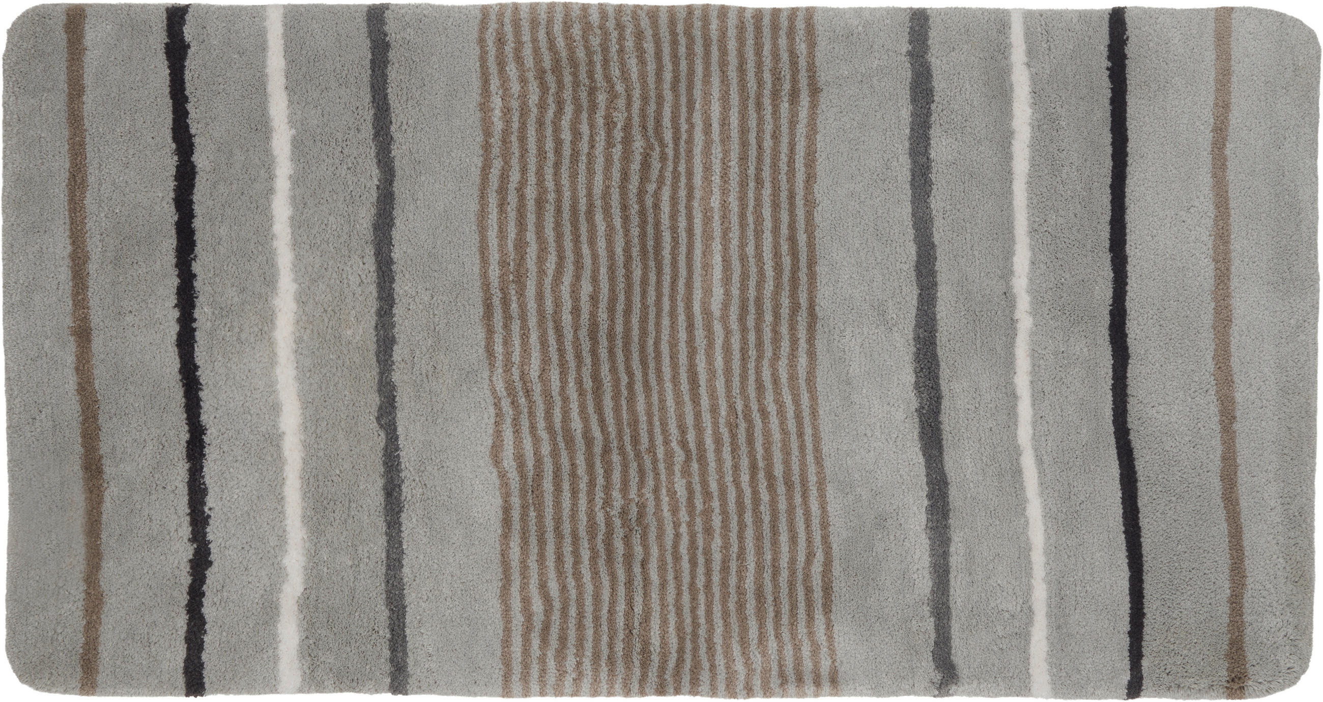 BADEMATTE Grau 80/150 cm  - Grau, KONVENTIONELL, Textil (80/150cm) - Esposa