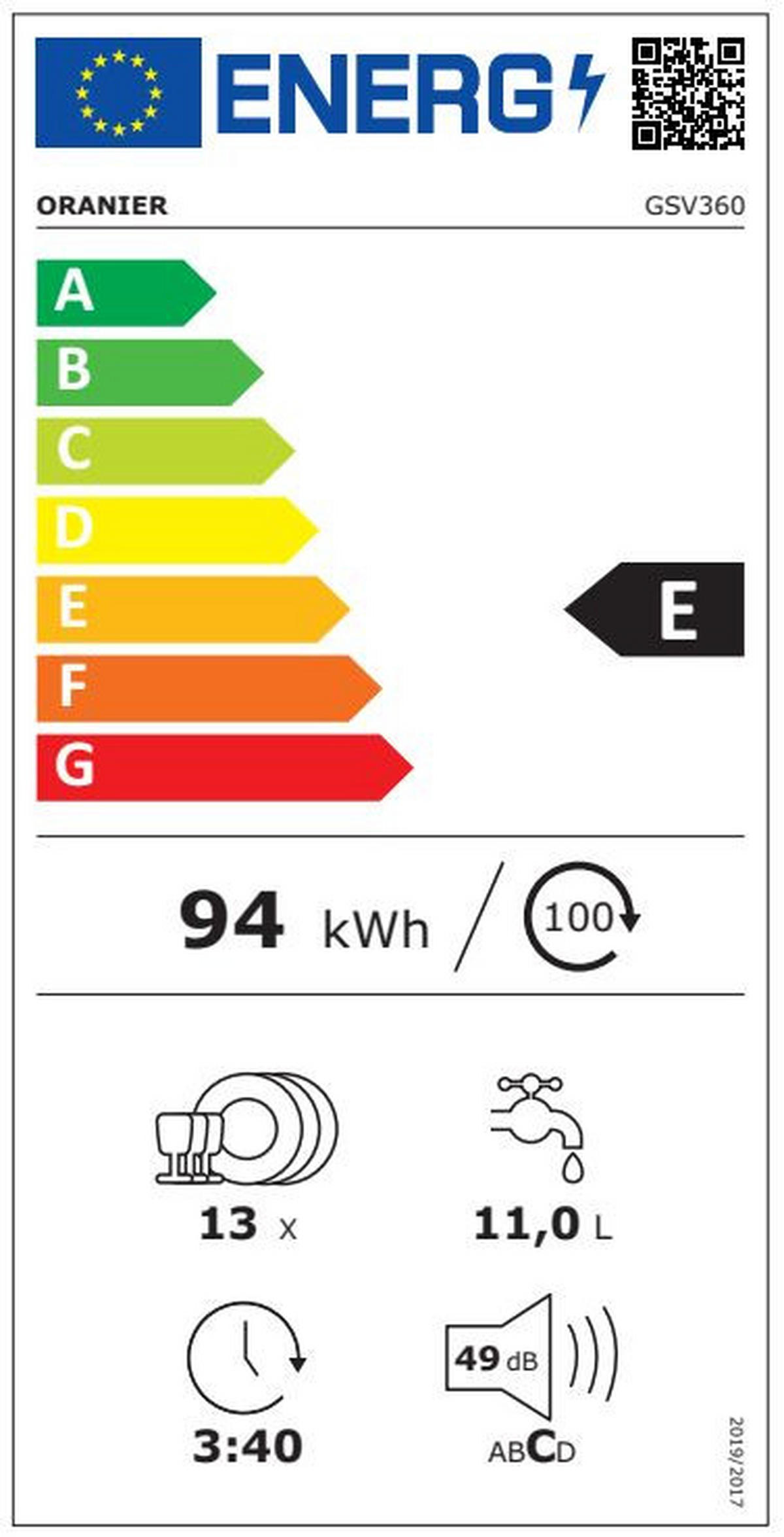 ELEKTROGERÄTESET  - Schwarz, Basics, Glas/Metall - Oranier
