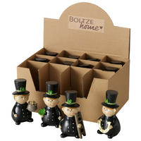 DEKOFIGUR KIND - Schwarz, Basics, Kunststoff (9cm)