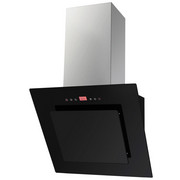 Dunstabzugshaube 60211 - Edelstahlfarben/Schwarz, Basics, Glas/Metall (60/46-134/39,4cm) - Mican