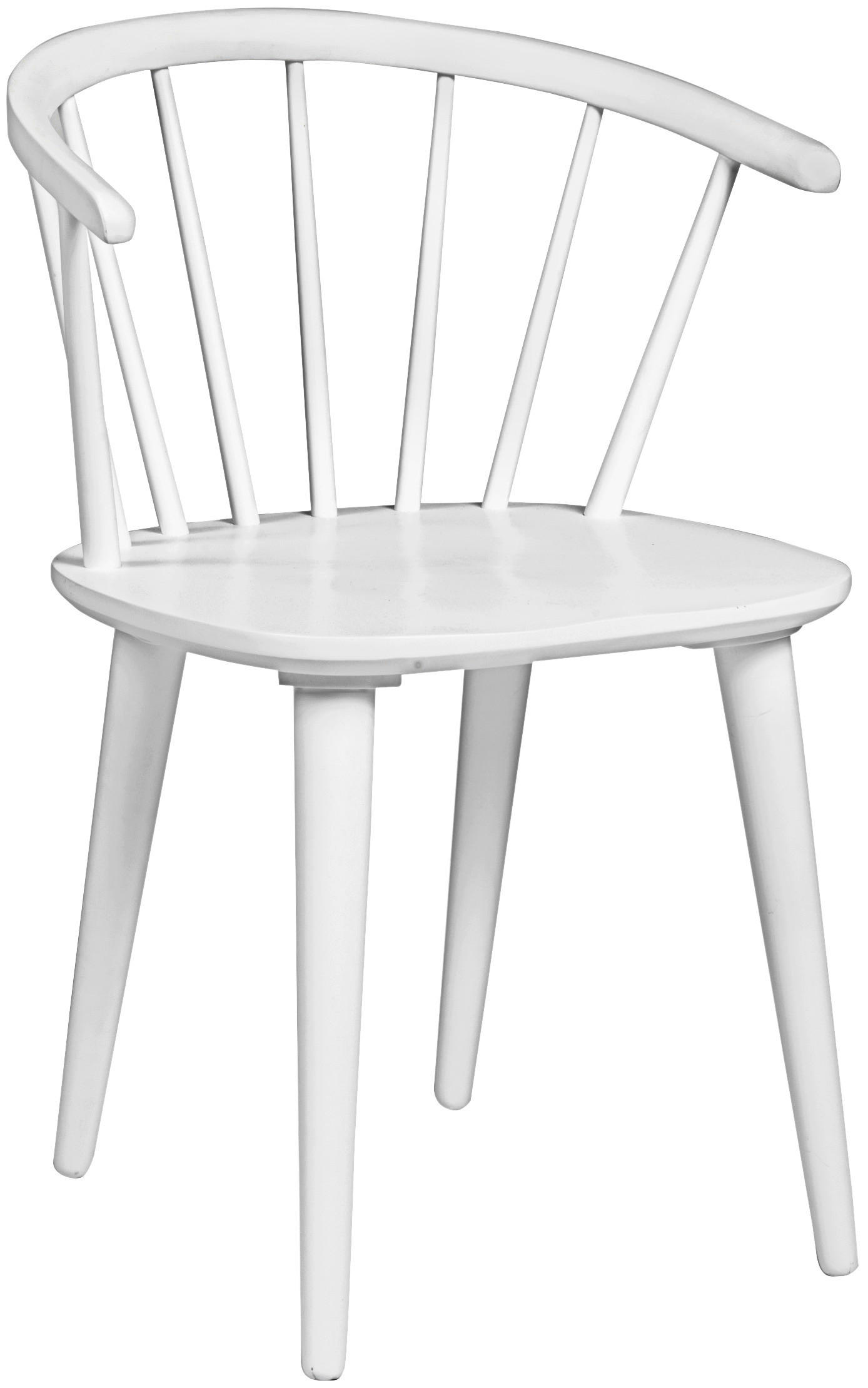 STOL  i  - vit, Design, trä/träbaserade material (54/76/52cm) - Rowico