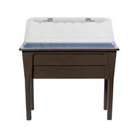 HOCHBEET  - Braun, Basics, Kunststoff (78/81/38cm) - Ambia Garden