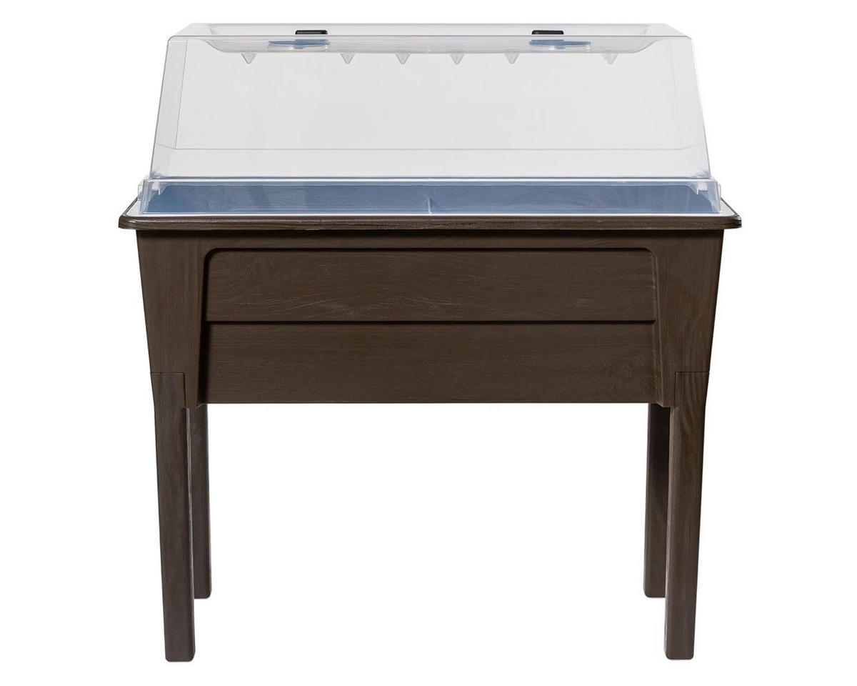 HOCHBEET  - Braun, Basics, Kunststoff (78/81/38cm) - Ambia Garden