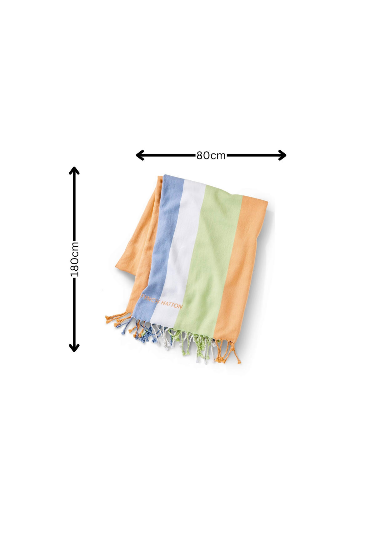 STRANDTUCH LIYA Multicolor 180/80 cm  - Multicolor, Basics, Textil (180/80cm) - FYNCH-HATTON