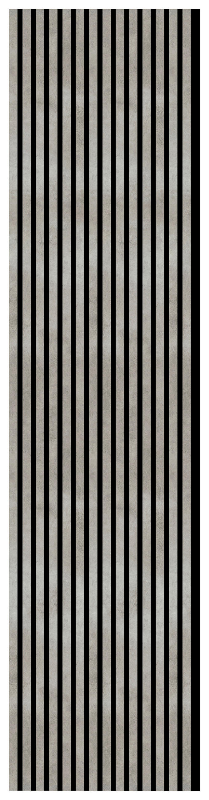 AKUSTIKPANEEL Beton foliert Grau 57.25/267/1,9 cm  - Grau, KONVENTIONELL, Holzwerkstoff/Textil (57.25/267/1,9cm)