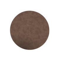 BORDSTABLETT textil läderimitation brun 38 cm  - brun, Basics, textil (38cm)