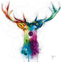 KUNSTDRUCK 30/30 cm  - Blau/Weiss, Basics, Papier (30/30cm) - Monee