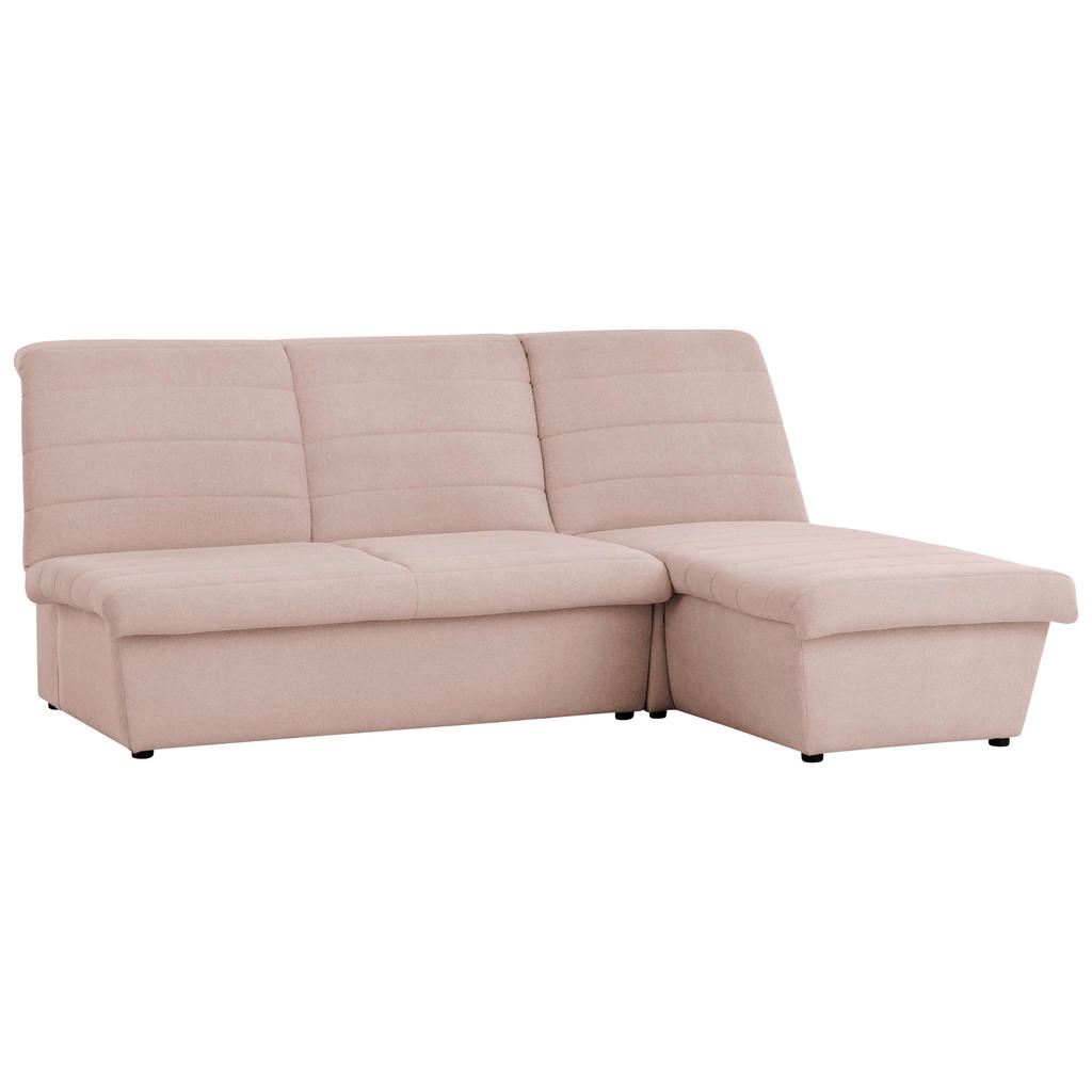 Thumbnail - Looks by W.Joop Ecksofa Looks Viii, Rosa, Textil, Uni, 3-Sitzer, L-Form, Ottomane rechts, 214x168 cm, FSC Mix, Made in E...
