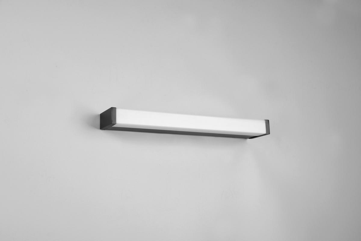 BADEZIMMER-WANDLEUCHTE - Weiss/Schwarz, Basics, Kunststoff/Metall (3,8/42,5/7,9cm) - Trio Leuchten