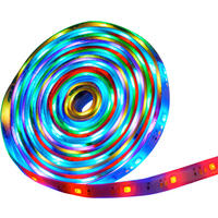 LED SZALAG 500 cm  - fehér, Basics, műanyag (500cm)