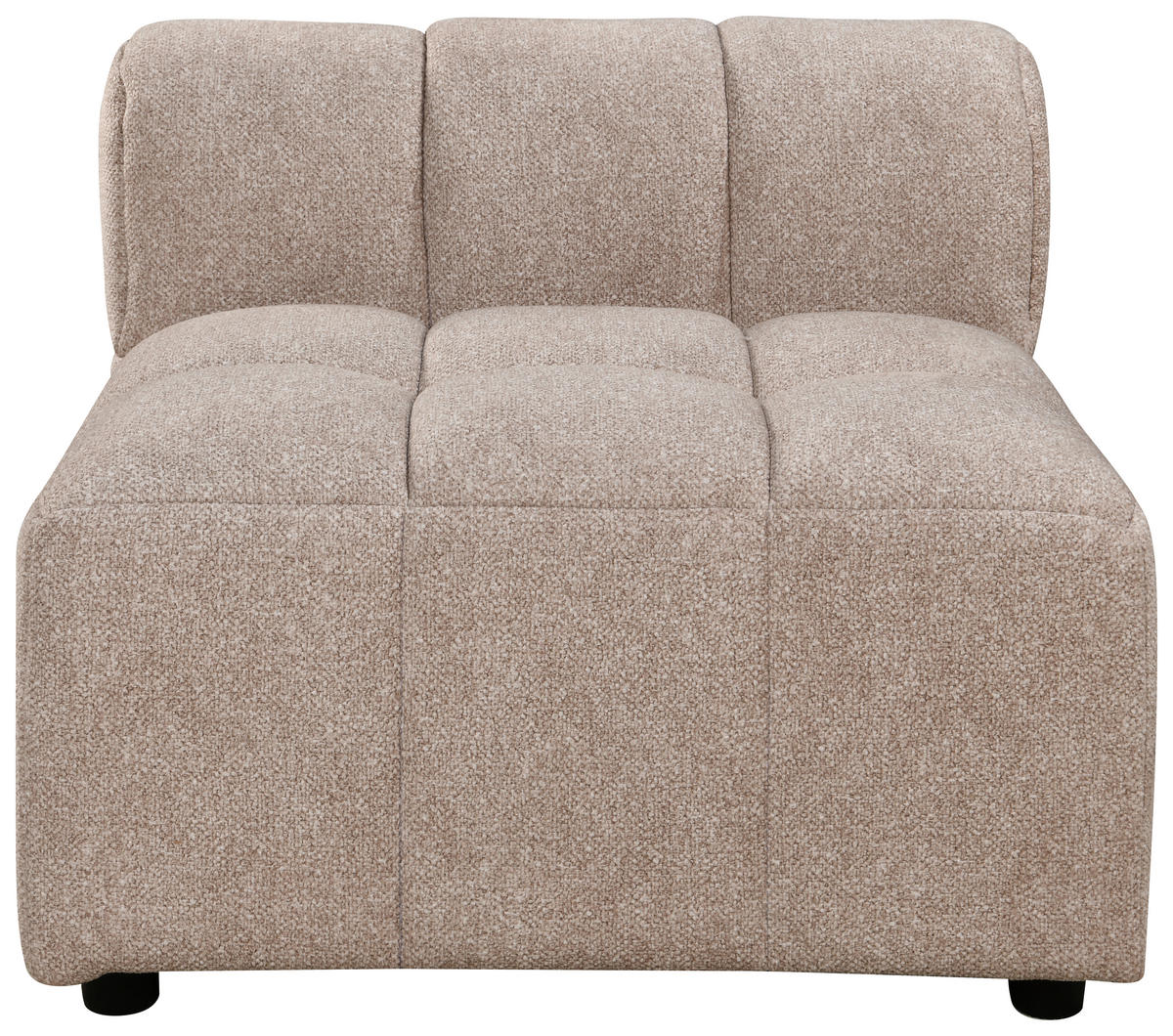 ZWISCHENELEMENT Struktur  - Beige/Schwarz, Design, Holz/Kunststoff (84/70/84cm) - MID.YOU