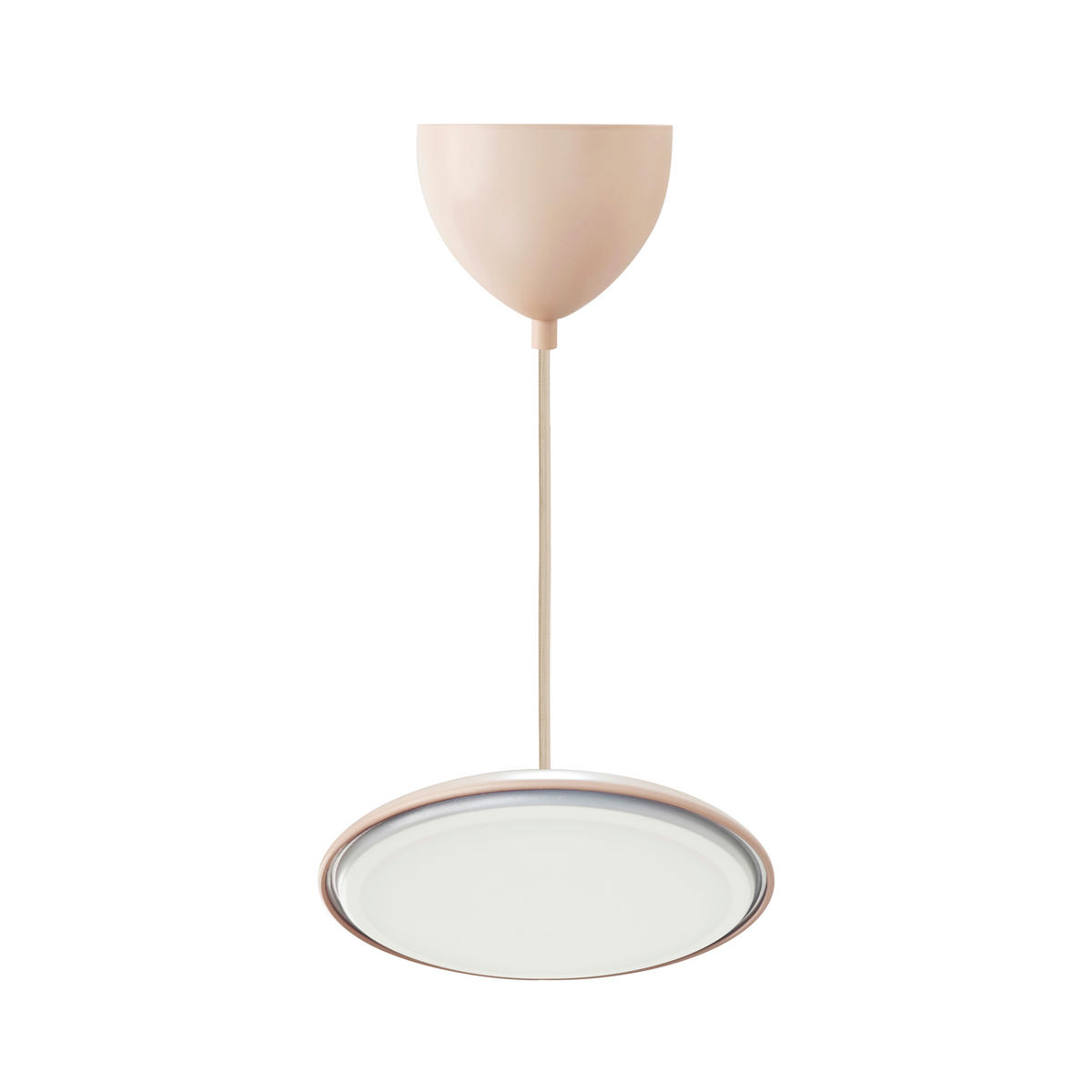LED-HÄNGELEUCHTE 25/6 cm   - Hellrosa, Design, Metall (25/6cm) - Nordlux