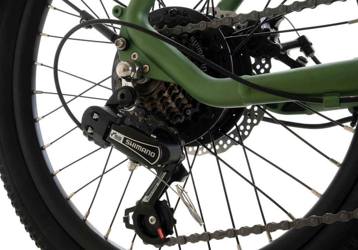 ELEKTROFAHRRAD - Grün, Basics, Metall (180/70/100cm) - Atrigo