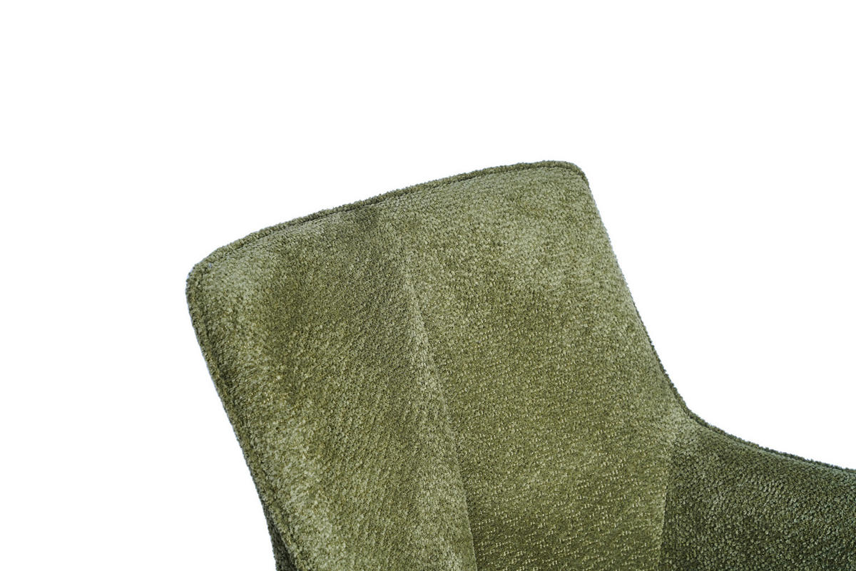 ARMLEHNSTUHL  in Eisen Webstoff  - Schwarz/Grün, Design, Textil/Metall (64/88/60cm) - Novel