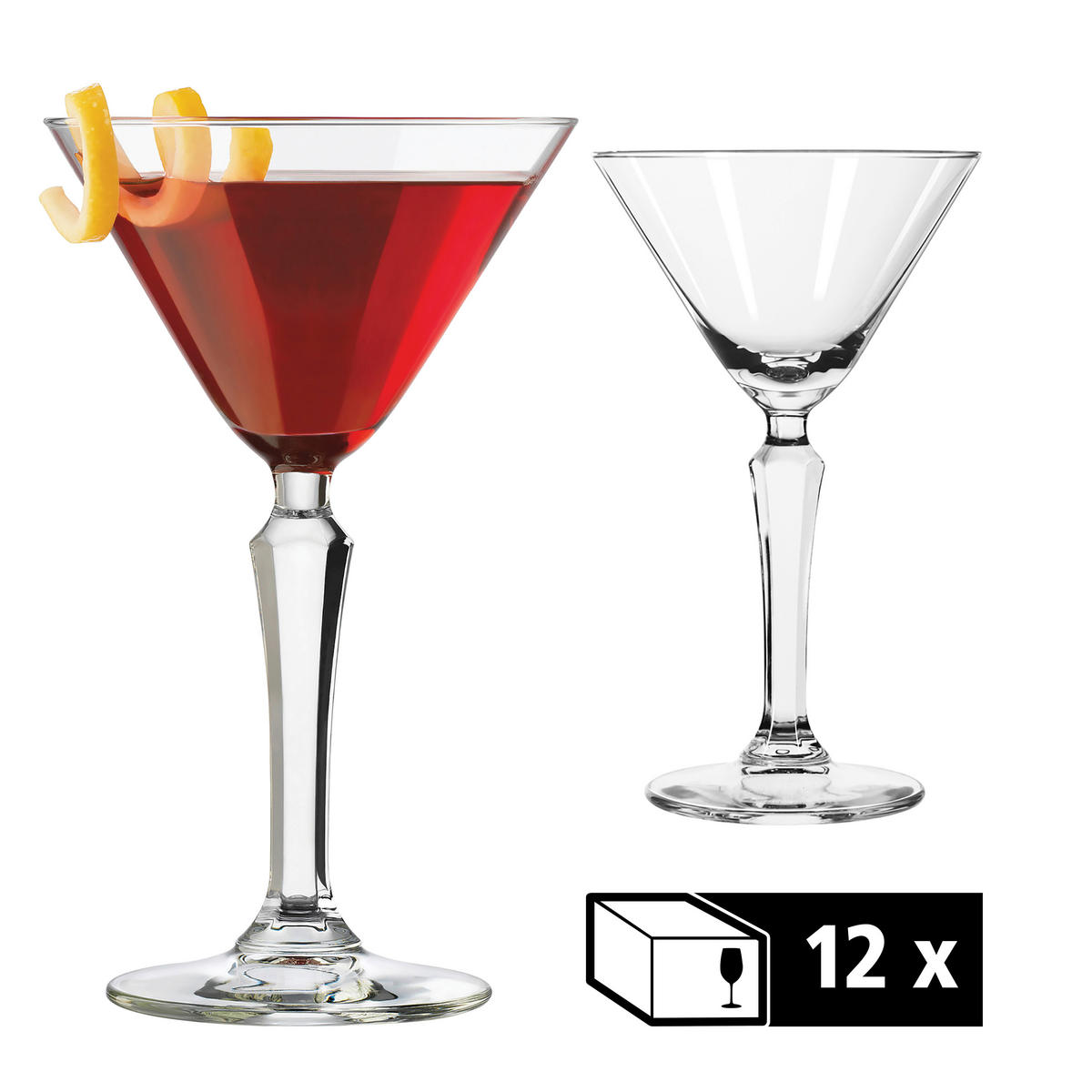 GLÄSERSET SPEAKEASY  12-teilig  - Klar, Basics, Glas (10/16,5cm)