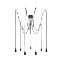 HÄNGELEUCHTE 15/15/200 cm  - Schwarz, Basics, Metall (15/15/200cm) - Paulmann