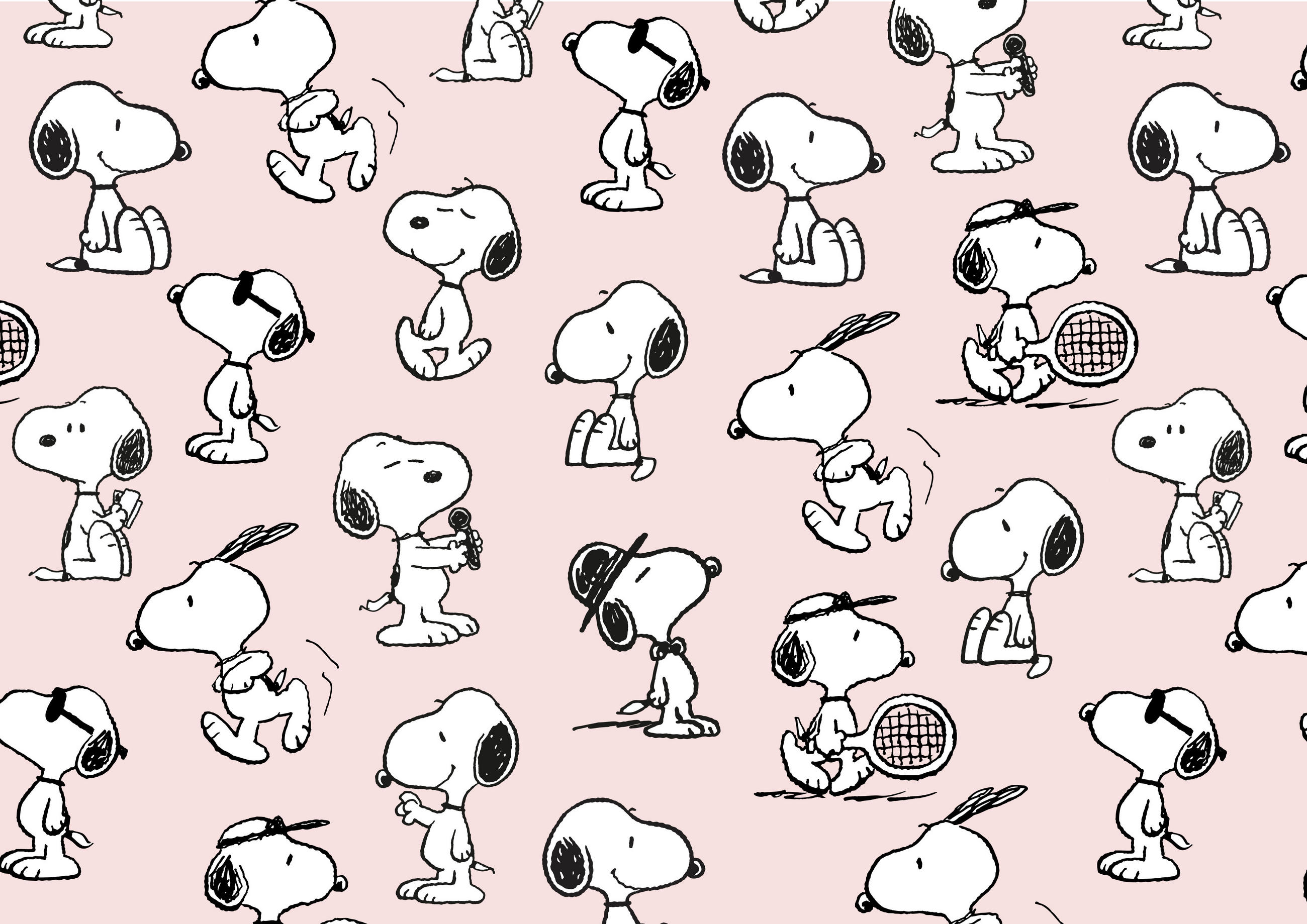 GESCHENKPAPIER  - Hellrosa/Weiß, Trend, Papier (4/70/4cm)