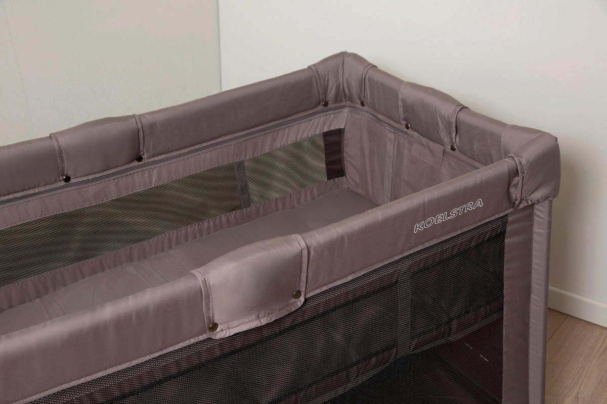 REISEBETT Travelsleeper T5 Braun  - Braun, Basics, Kunststoff/Textil (126/65/75cm) - Koelstra