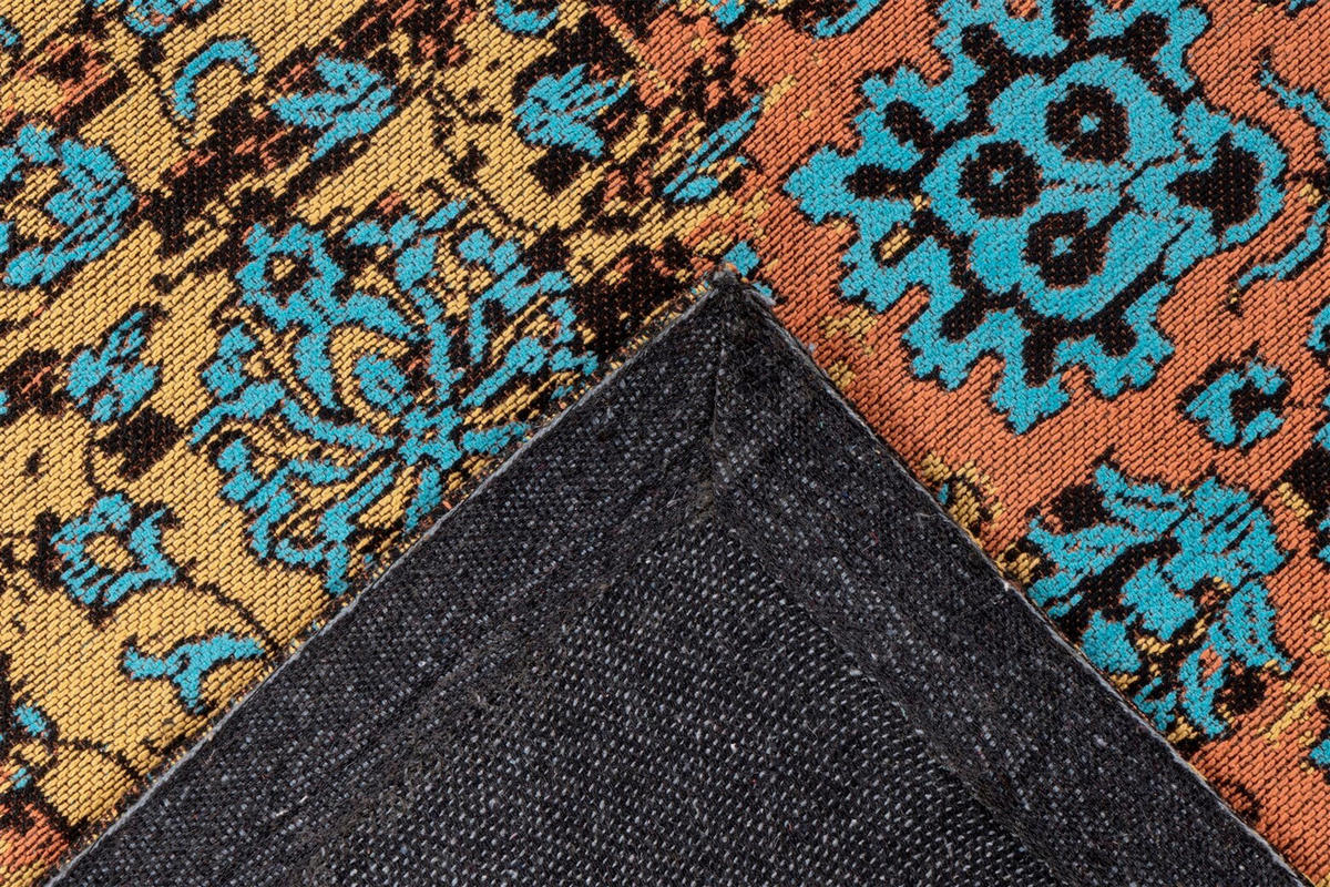 HANDWEBTEPPICH  Wohnzimmer 80/150 cm Multicolor rechteckig  - Multicolor, Basics, Textil (80/150cm) - Kayoom
