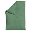 BETTDECKENBEZUG 135-140/200 cm KNITTED JERSEY Jersey  - Grün, Basics, Textil (135-140/200cm) - Schlafgut