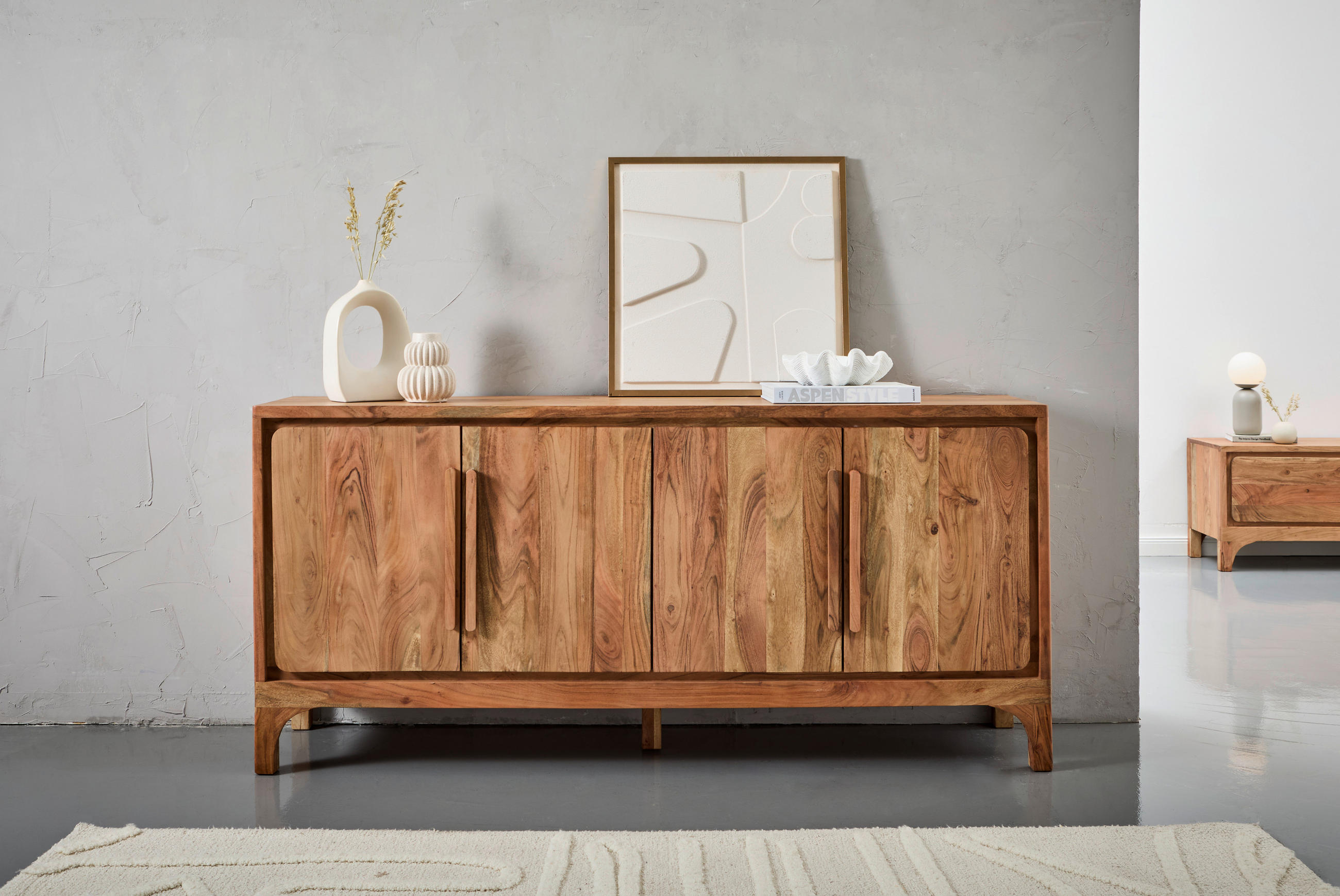 SIDEBOARD  in 175/81/40 cm  - Akaziefarben, KONVENTIONELL, Holz (175/81/40cm) - Livetastic